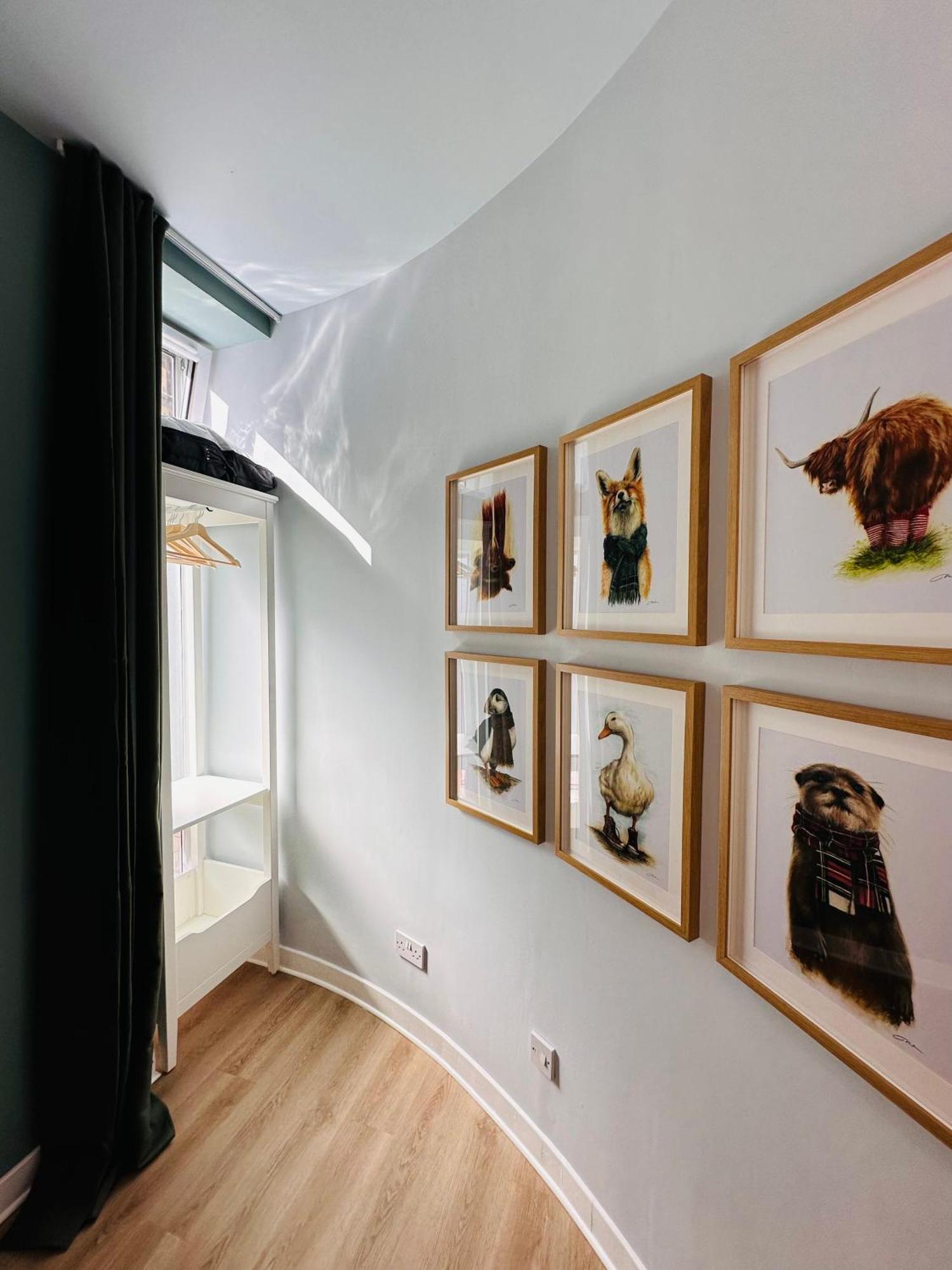 Luxury Modern Studio L Central Edinburgh L Pet Friendly Ngoại thất bức ảnh
